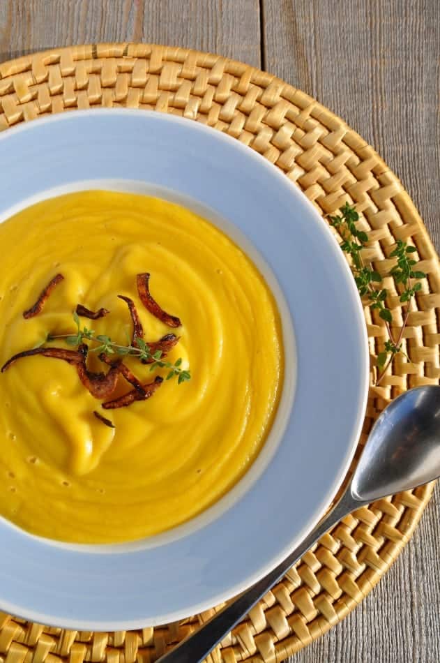 Butternut Squash Soup with Ginger and Orange Flavour and Savour