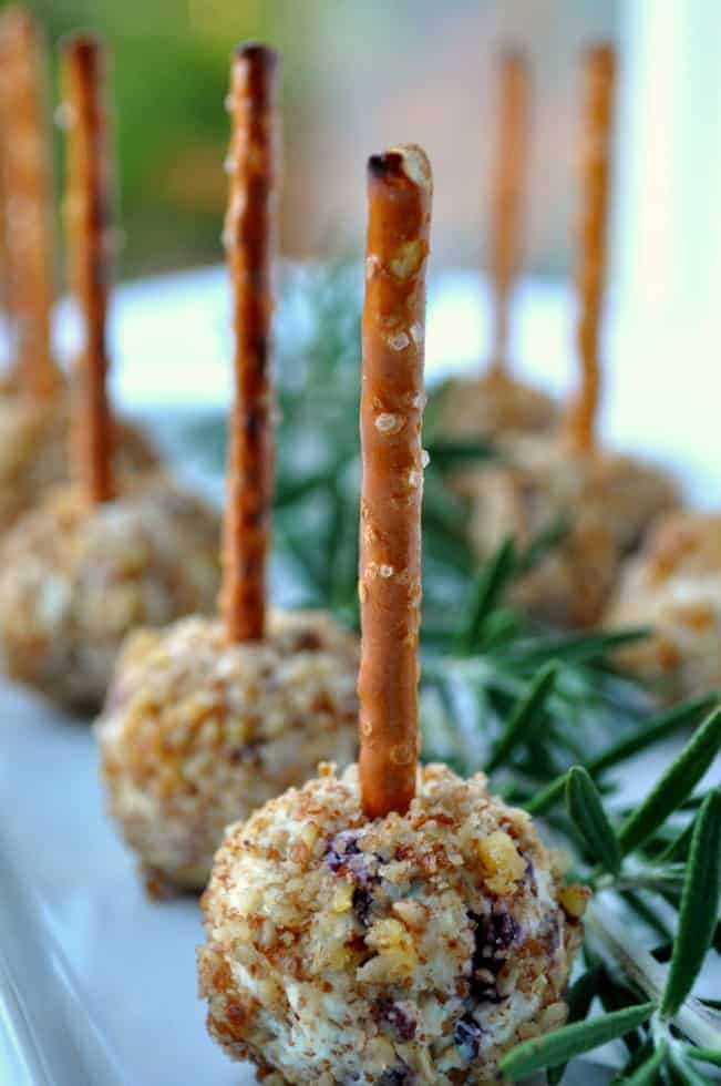 Mini Cheese Balls on a StickFun Finger Food Flavour and Savour