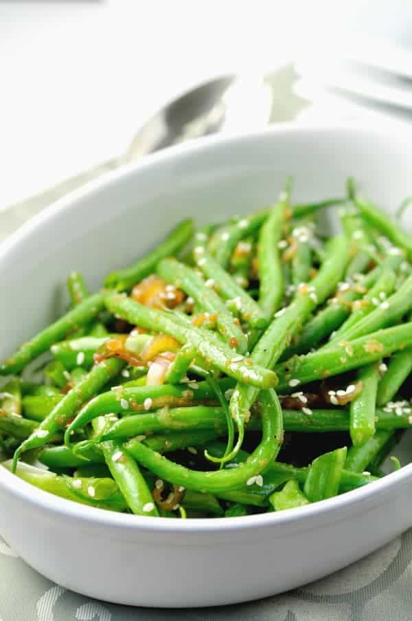 Sesame Ginger Green Beans Flavour and Savour