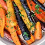 Roasted Carrots with Honey-Mustard Glaze