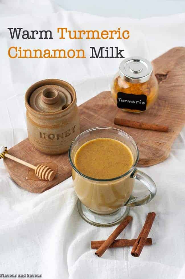 Warm Turmeric Cinnamon Milk title