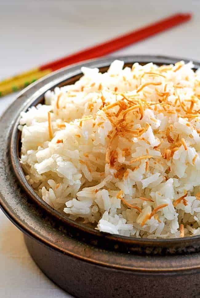 Thai Coconut Rice. This one hasn't failed me yet! No more sticky rice. |www.flavourandsavour.com