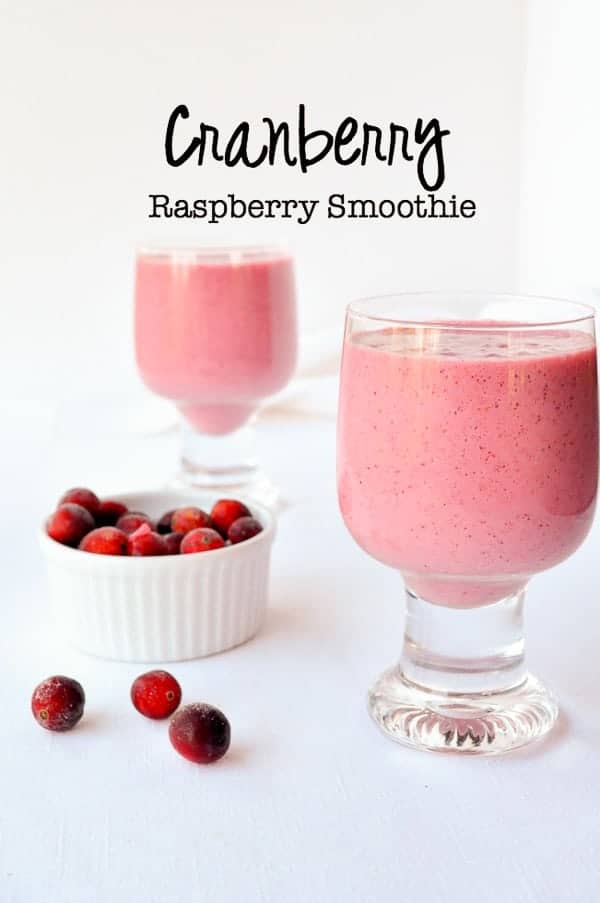 CranberryRaspberry Hemp Seed Smoothie Flavour and Savour