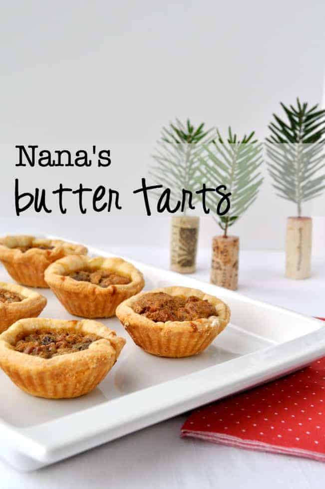 A try of Nana's Butter Tarts.