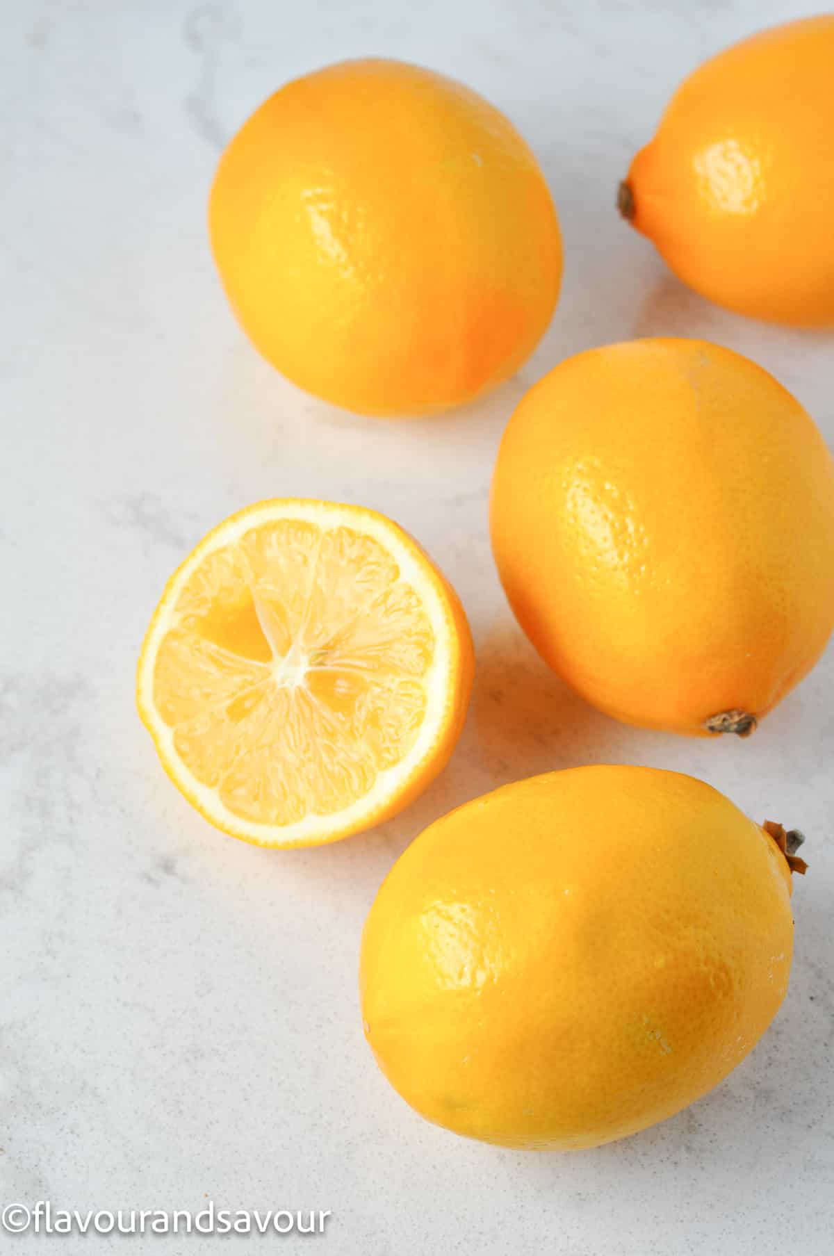 Meyer lemons.