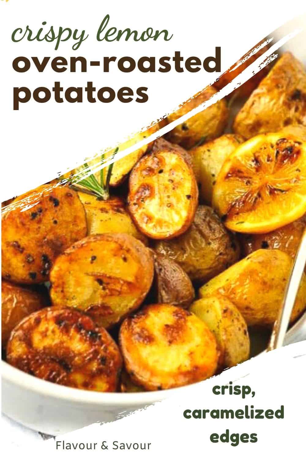 Crispy Lemon OvenRoasted Potatoes Flavour and Savour