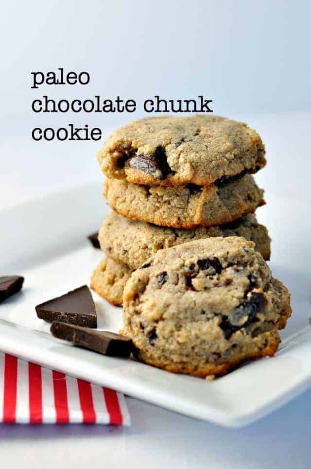 Paleo Chocolate Chunk Cookie from Flavour and Savour
