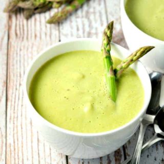 Creamy Asparagus Soup--without cream! from Flavour and Savour