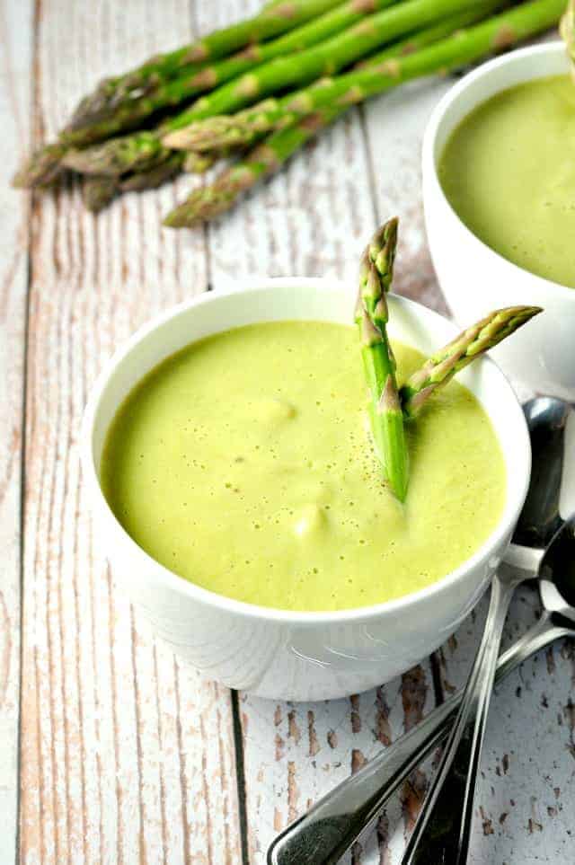 DairyFree Creamy Asparagus Soup Flavour and Savour