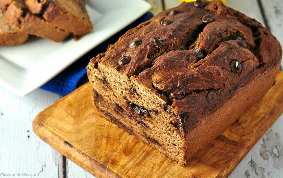 Paleo Chocolate Chip Banana Bread Flavour and Savour