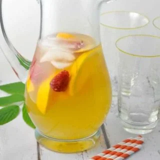 Raspberry Leaf, Rosemary and Orange Iced Tea |www.flavourandsavour.com