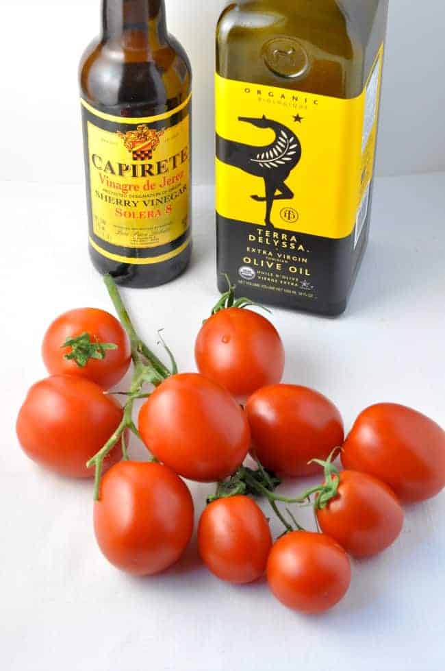 Salmorejo--Chilled Tomato Soup ingredients