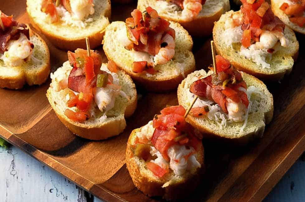 Bacon-Wrapped Prawns with Salsa - Flavour and Savour