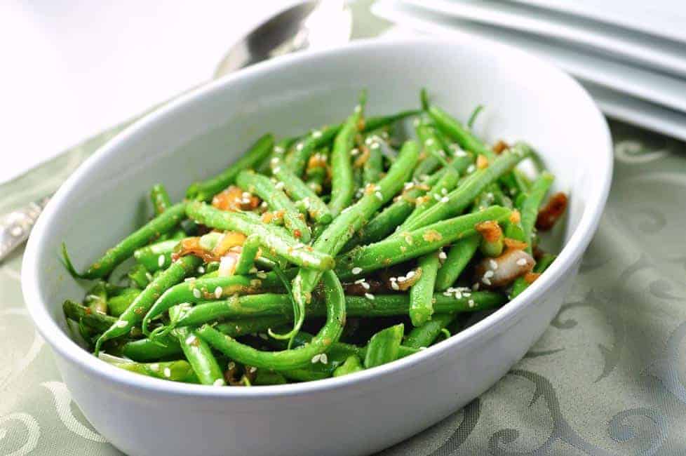 Sesame Ginger Green Beans Flavour and Savour