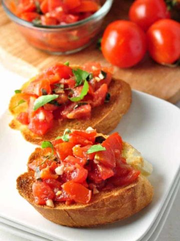 Classic Tomato Bruschetta from Flavour & Savour