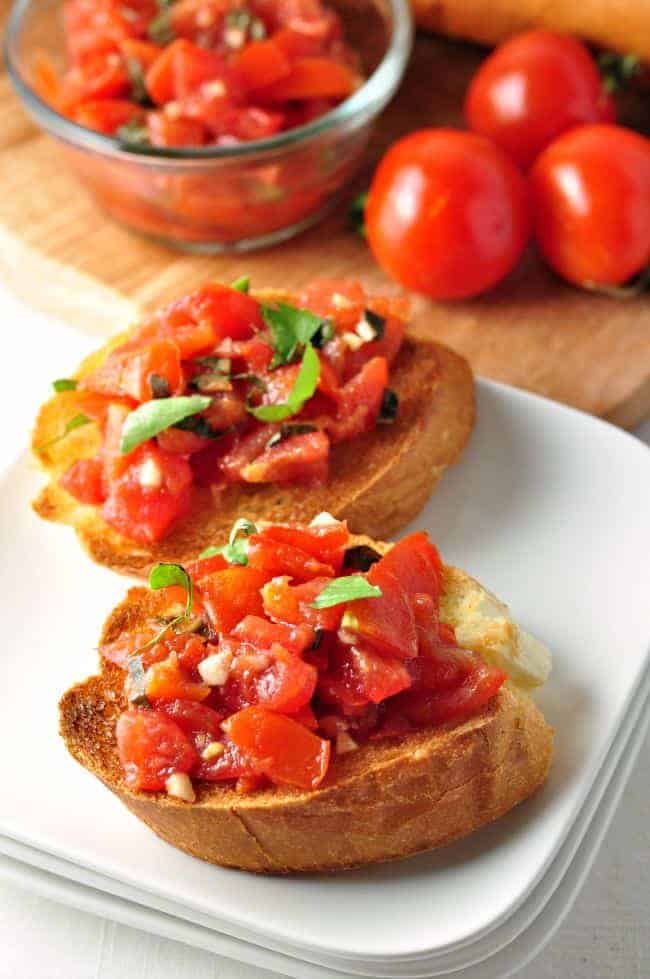 Classic Tomato Bruschetta from Flavour & Savour