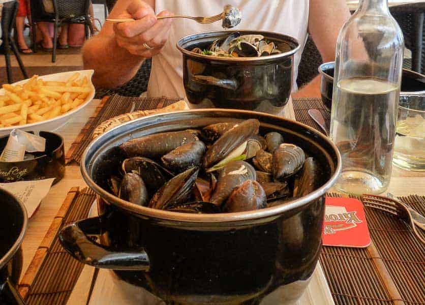 Mussels in Provence