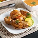 How to Make Spicy Thai Wings. For Sriracha lovers! Spicy wings flavoured with ginger, garlic, coconut milk and lime. Easy Game Day appetizer or weeknight meal. |www.flavourandsavour.com