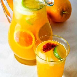 Citrus Sangria with Triple Sec. Easy to make fruity sangria made with oranges, lemons, blood oranges and lime. A crowd-pleaser! |www.flavourandsavour.com