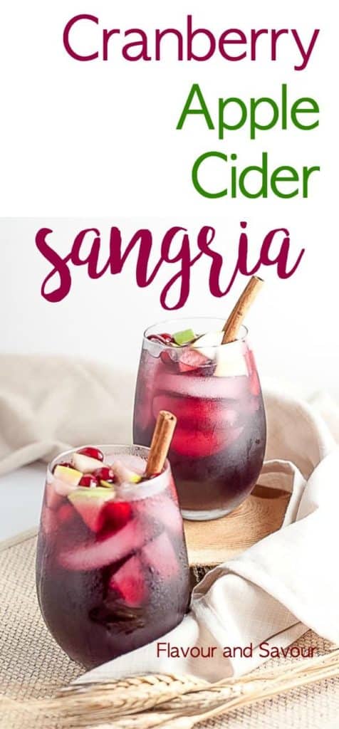 Pin for Cranberry Apple Cider Sangria