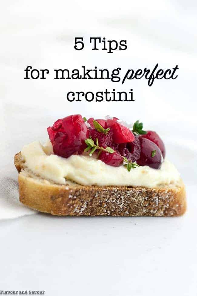 5 tips for making perfect crostini pin