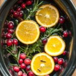 Make your home smell like Christmas with this easy recipe for simmering potpourri. For stove-top or slow cooker. Makes a great gift.