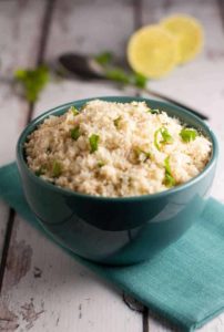 How to Make Cauliflower Rice. Easy instructions and recipes to make and freeze this healthy side dish.