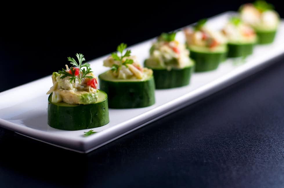 CrabStuffed Cucumber Cups Flavour and Savour