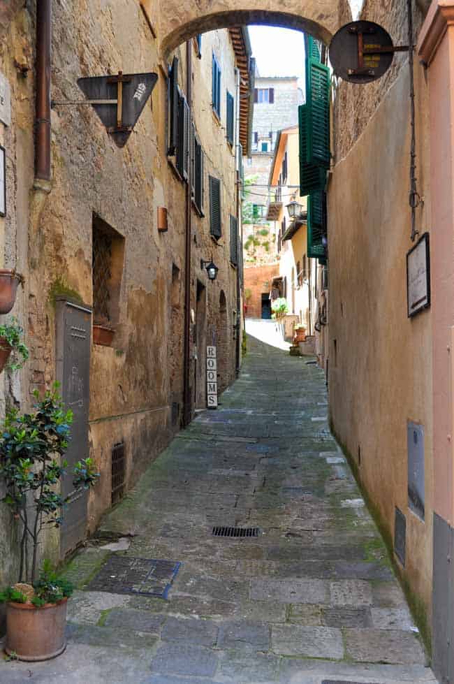 Traveling in Tuscany. Montepulciano