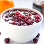 Spiced Cranberry Orange Sauce with Triple Sec