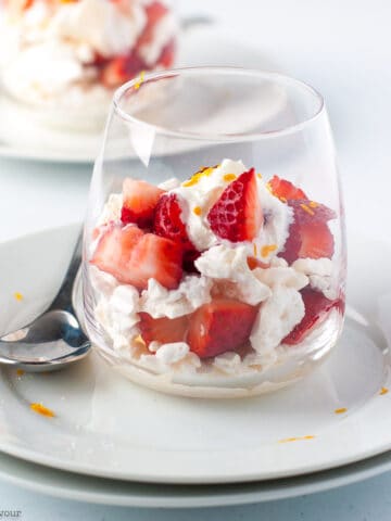 Traditional strawberry Eton Mess