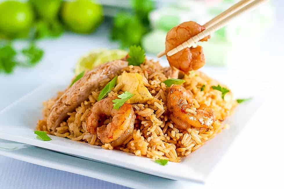 Quick Indonesian Fried Rice Nasi Goreng  Flavour and Savour