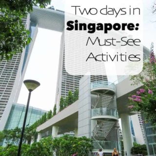 Two Days in Singapore: Must-See Activities. A quick guide to two days in Singapore if you only have a short time in this exciting cosmopolitan city. Sights, food and metro advice.