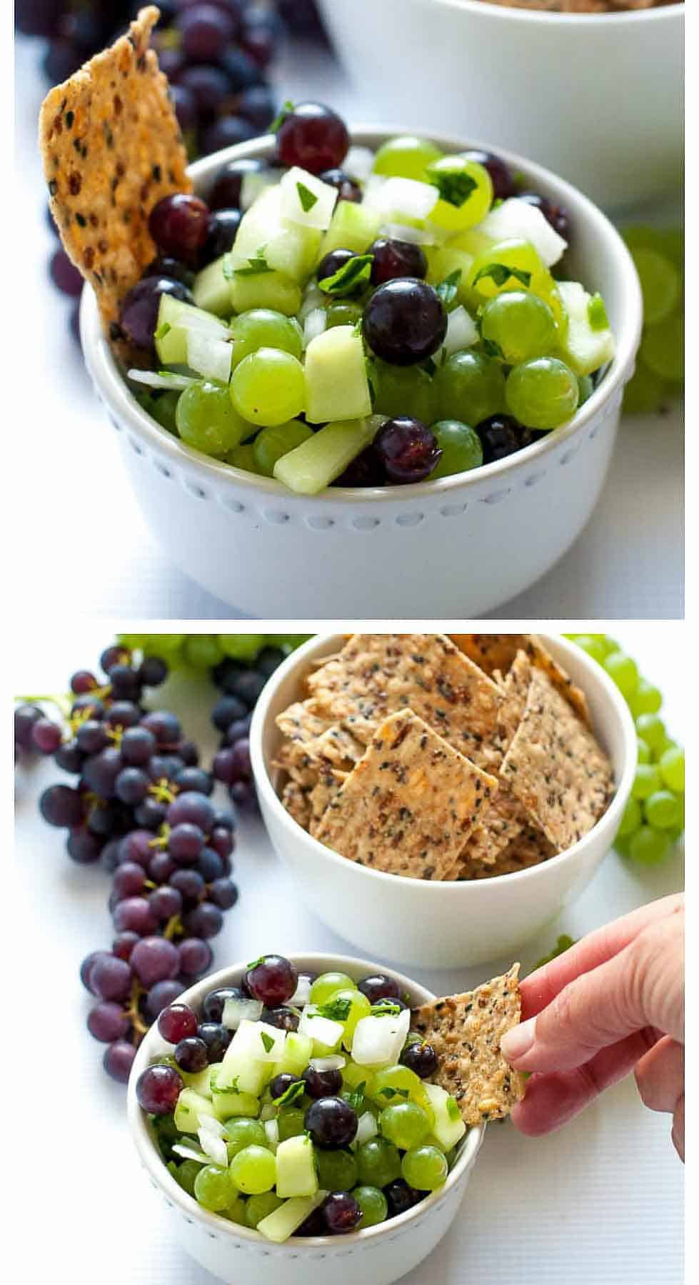 Grape Salsa. Six Fresh Salsa Recipes to Spice Up Your Life