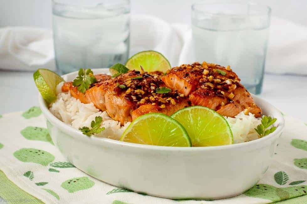 Honey Chili Lime Glazed Salmon Flavour and Savour