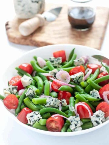 Green Bean Blue Cheese Salad