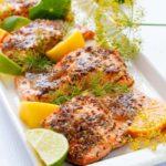 This Honey Dijon Glazed Salmon recipe has been a family favourite for years. It's quick and easy to make. Cooked in foil, you can grill it or bake it. Paleo1