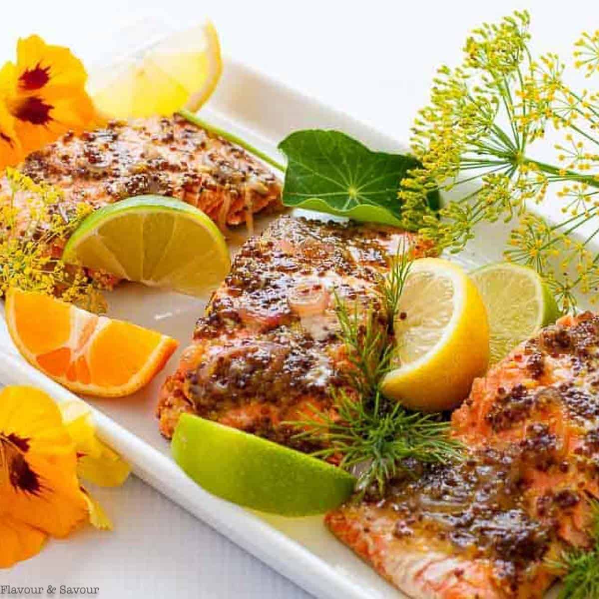 Honey Chili Lime Glazed Salmon Flavour and Savour