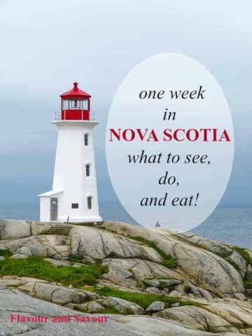 One week in Nova Scotia--what to see, do and eat!