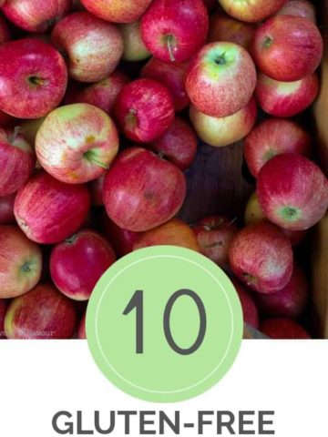 10 Gluten free apple recipes that aren't pie!