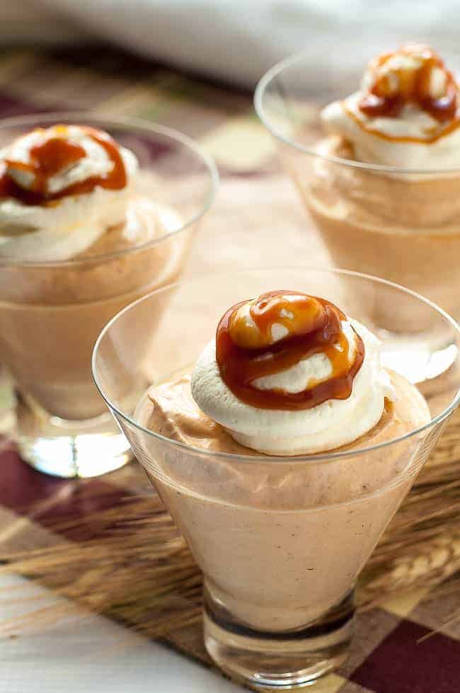 Greek Yogurt Pumpkin Cheesecake Mousse Flavour and Savour