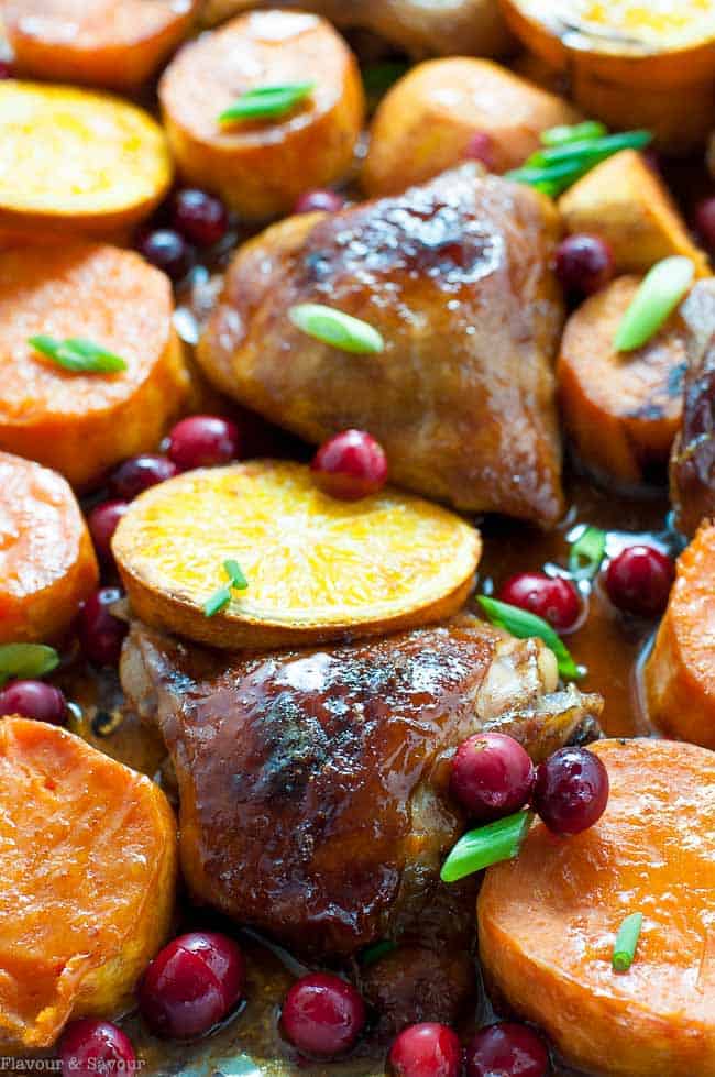 Hoisin Orange Sheet Pan Chicken