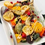 Lemon Tahini Roasted Vegetables
