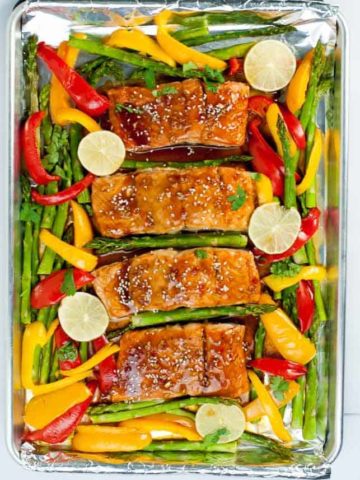 Thai Chili Sheet Pan Salmon