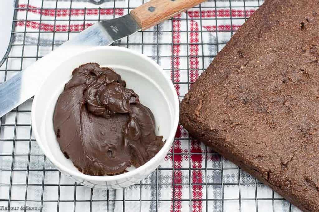 Chocolate Ganache for Grain-free Brownies