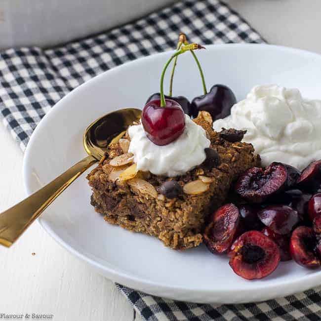 Chocolate Espresso Baked Oatmeal Flavour and Savour