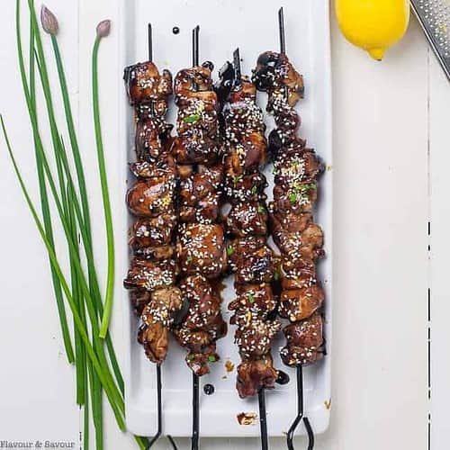 Easy Japanese Chicken Yakitori Skewers Flavour And Savour