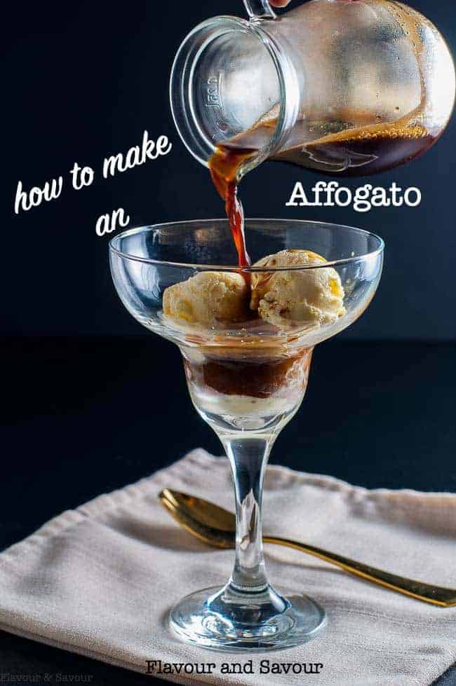 How to make an Affogato title
