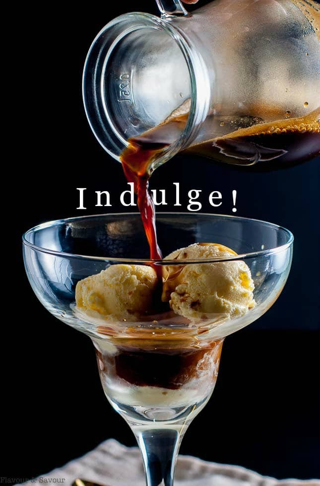 How to Make an Affogato Coffee Dessert - Flavour and Savour