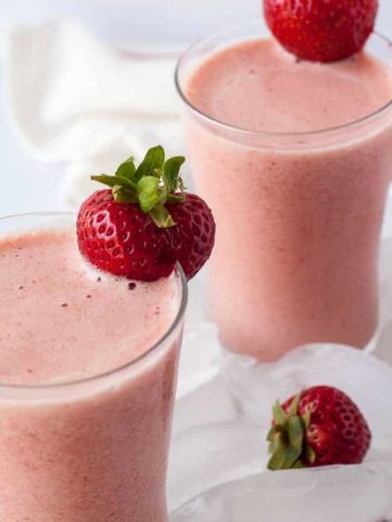 Strawberry Watermelon Collagen Smoothie